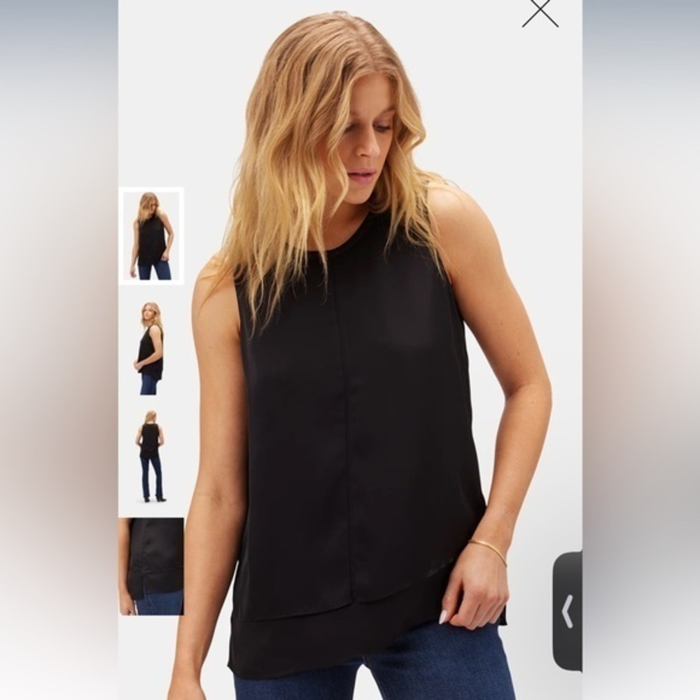 NWT - Amour Vert Tank - Black